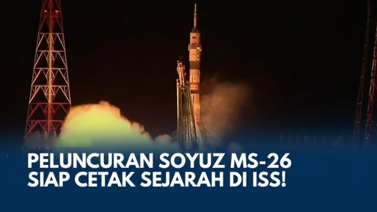 Soyuz MS-26 Meluncur, Siap Jalani Misi 6 Bulan di ISS